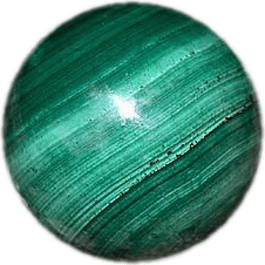 マラカイト丸球