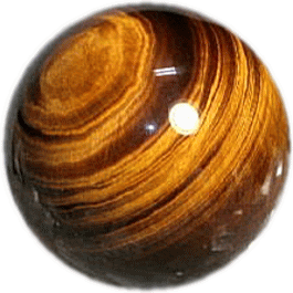 タイガーアイ丸球